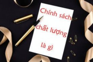 CHÍNH SÁCH BẢO ĐẢM CHẤT LƯỢNG
